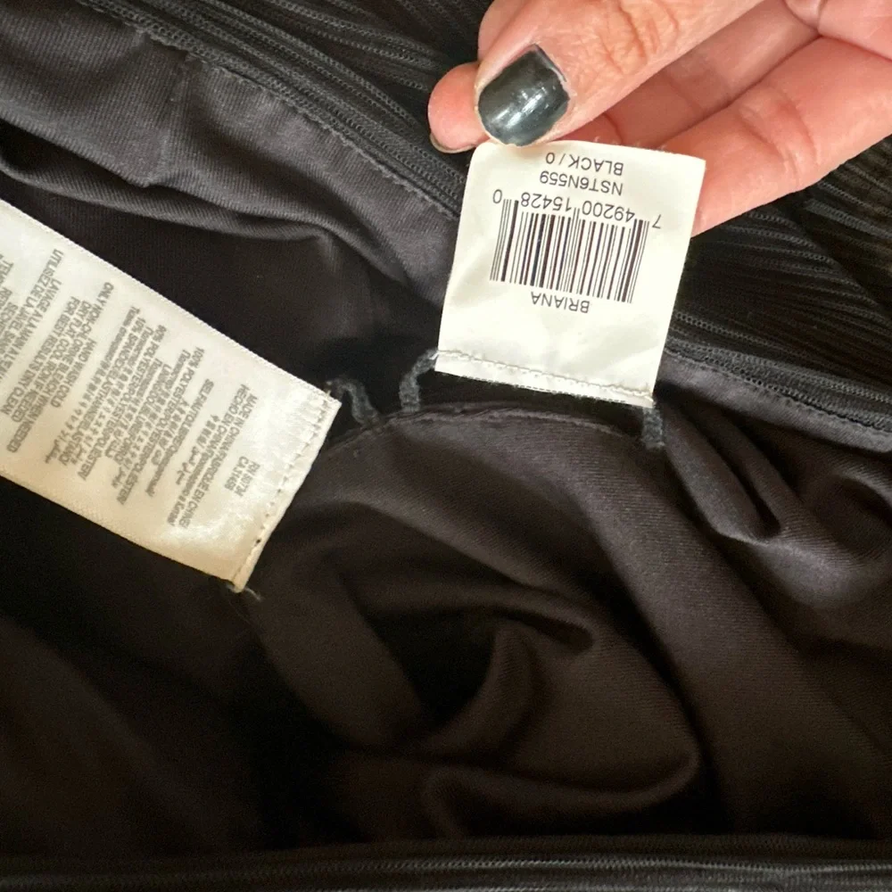 BCBGMAXAZRIA Briana Pleated Tulle bodycon dress - Picture 8 of 16